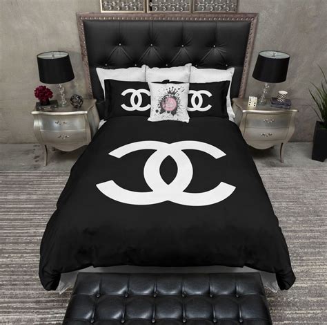 luxury chanel bedroom|chanel bedroom decor.